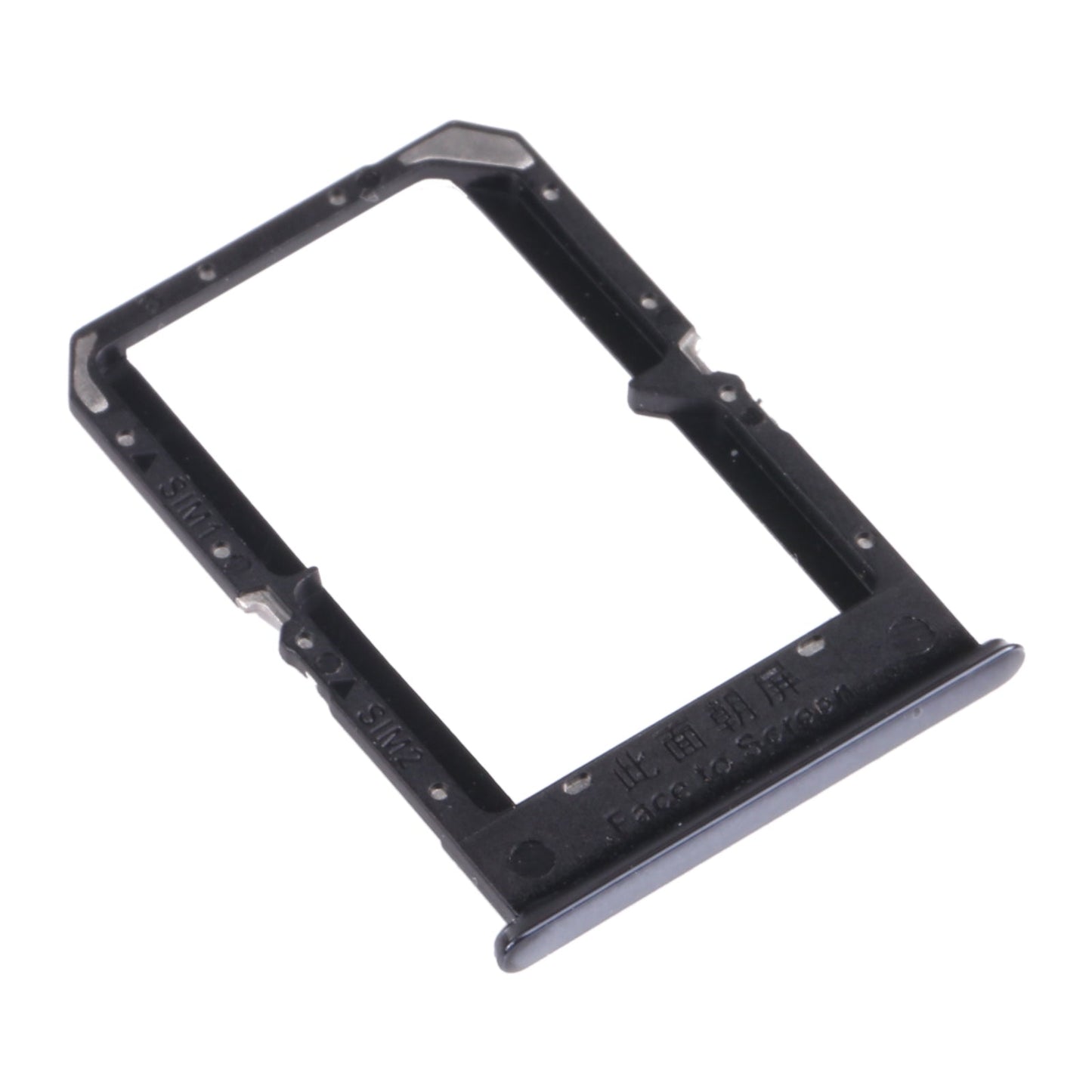 For OPPO Realme GT / Realme GT Neo / Realme X7 Max 5G  SIM Card Tray + SIM Card Tray (Black)