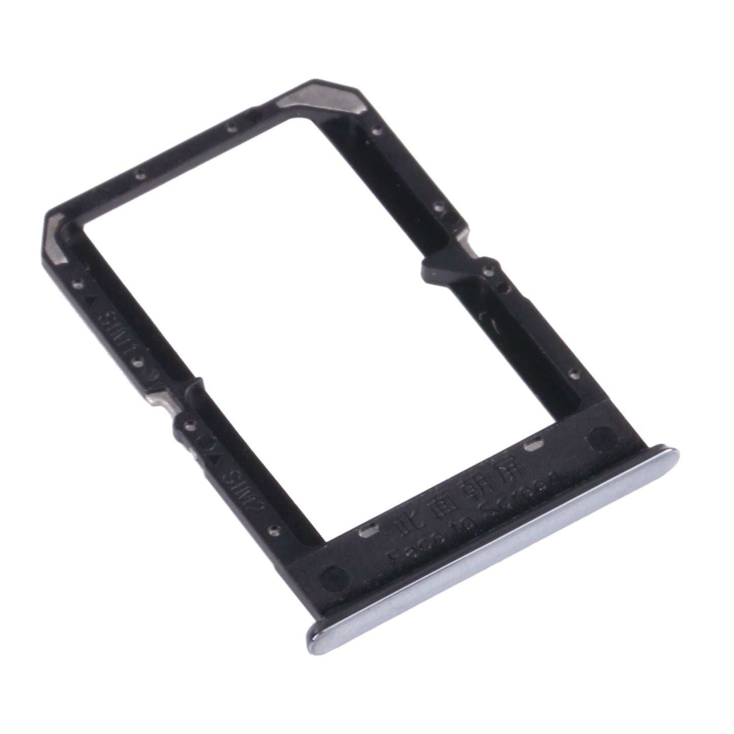 For OPPO Realme GT / Realme GT Neo / Realme X7 Max 5G  SIM Card Tray + SIM Card Tray (Silver)