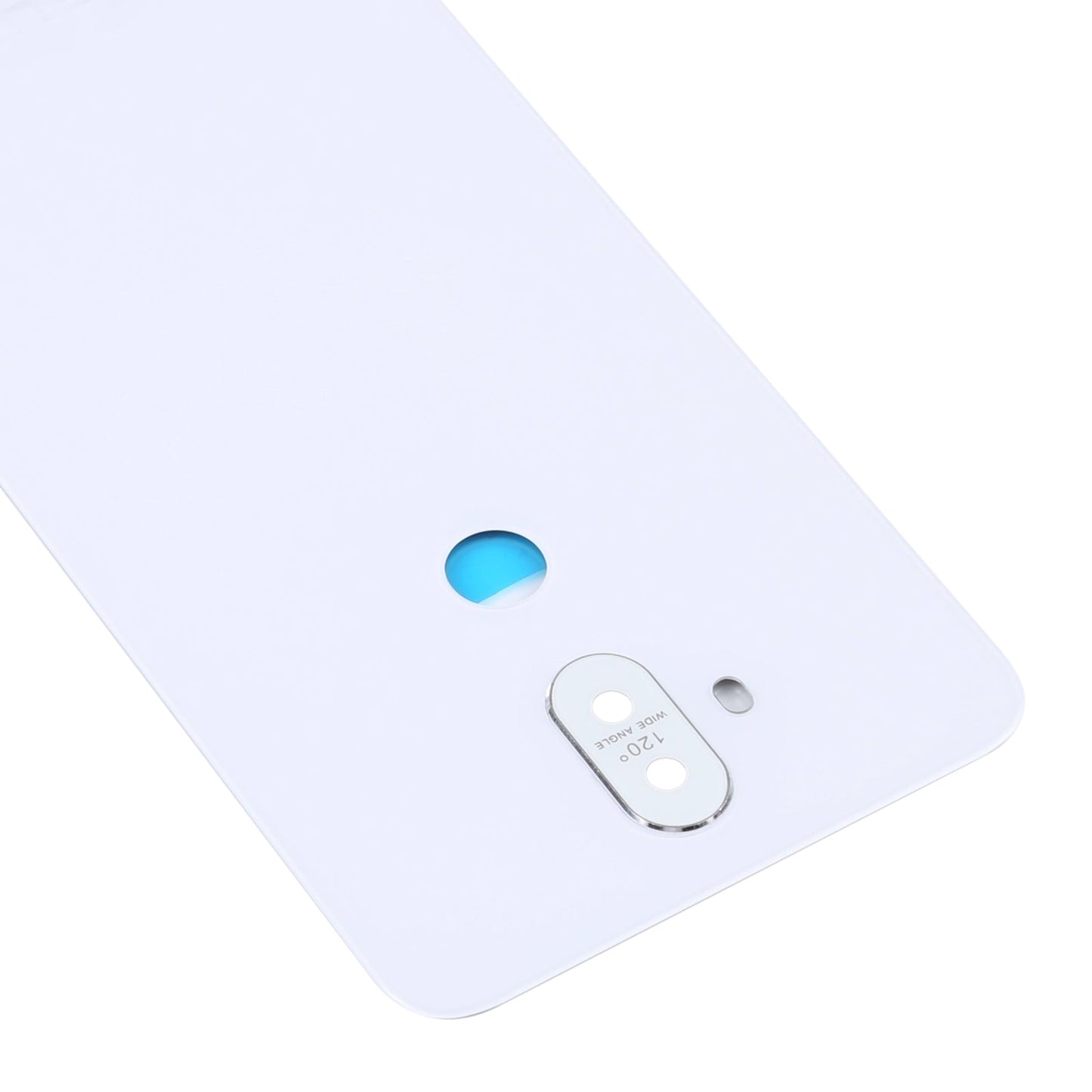 Grass Material Battery Back Cover With Camera Lens for Asus Zenfone 5 Lite ZC600KL(White)