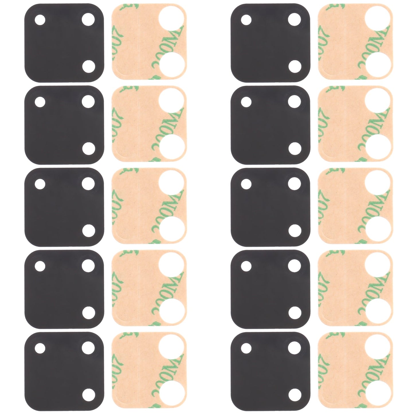 For OPPO Realme C11 RMX2185 10pcs Back Camera Lens