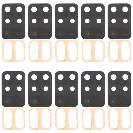 For OPPO Reno5 Lite CPH2205 10pcs Back Camera Lens