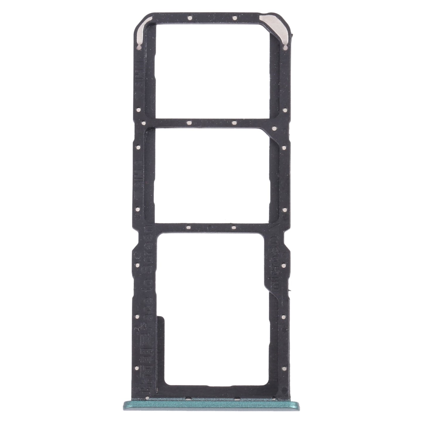 For OPPO Realme 7i RMX2103  SIM Card Tray + SIM Card Tray + Micro SD Card Tray (Green)