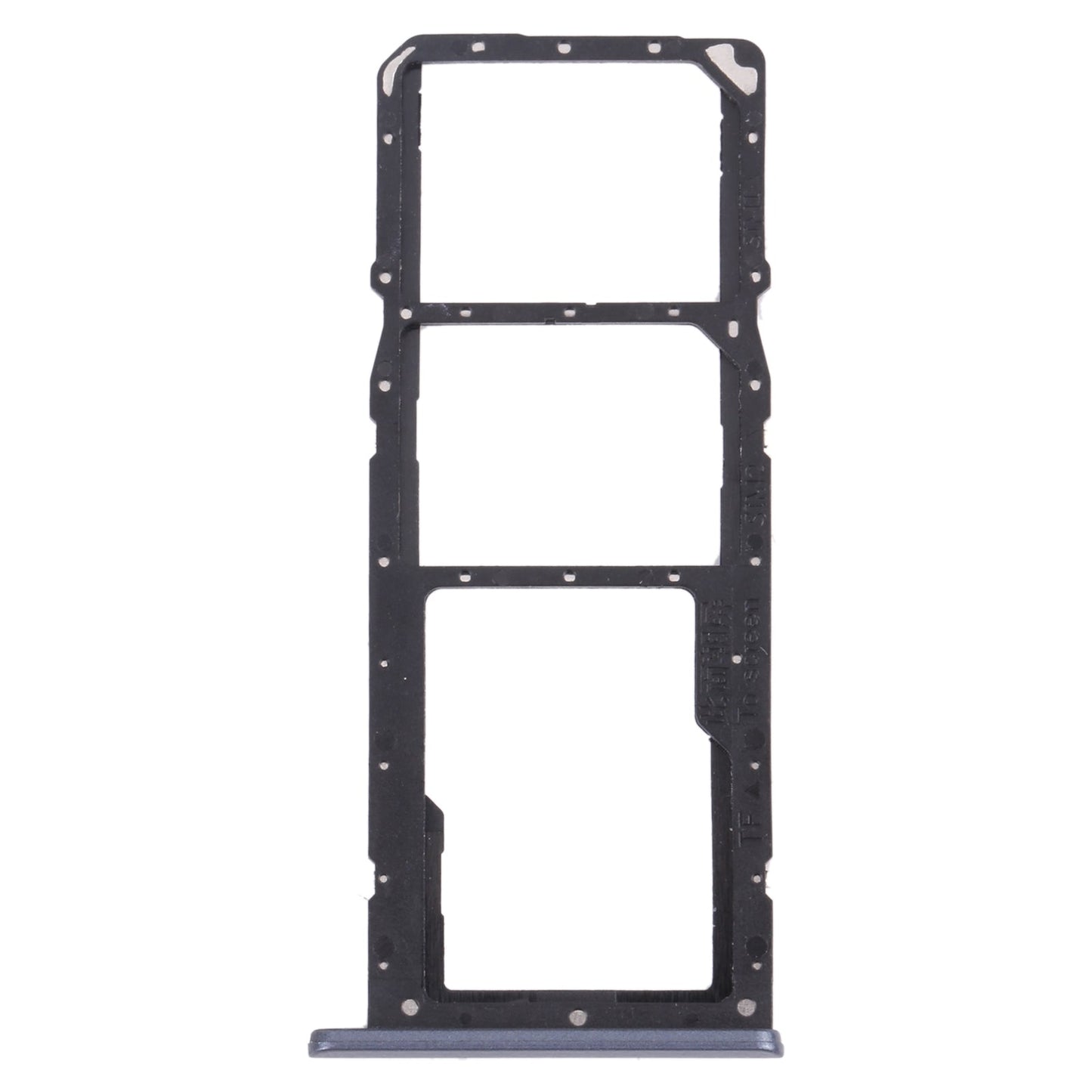 For OPPO Realme C20 / Realme C20A RMX3063, RMX3061  SIM Card Tray + SIM Card Tray + Micro SD Card Tray (Grey)