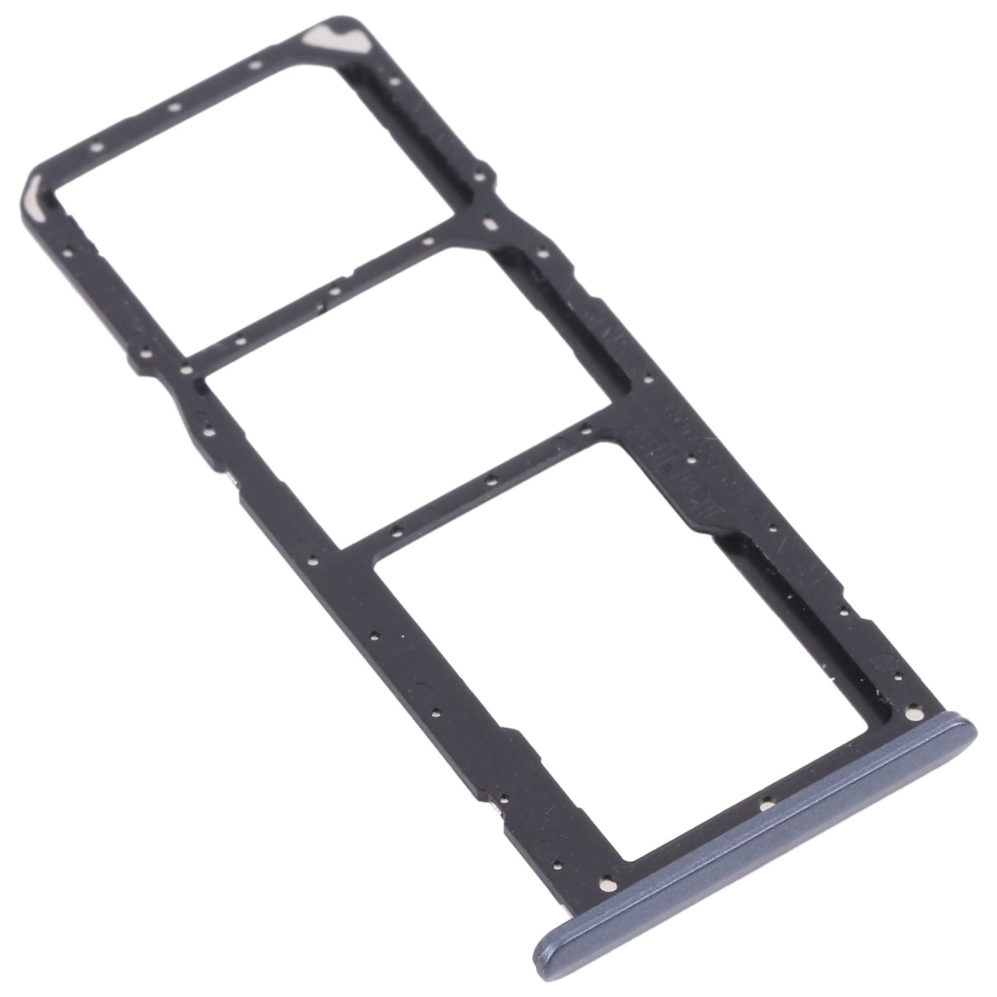 For OPPO Realme C20 / Realme C20A RMX3063, RMX3061  SIM Card Tray + SIM Card Tray + Micro SD Card Tray (Grey)