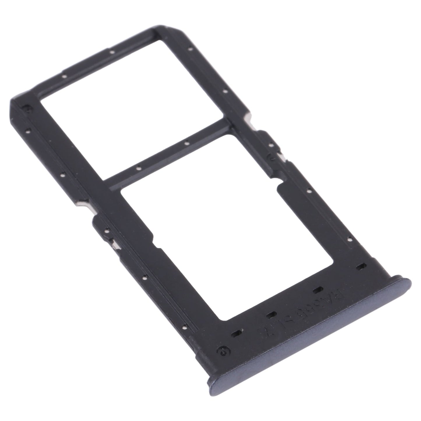For OPPO Realme V5 5G  SIM Card Tray + SIM Card Tray / Micro SD Card Tray (Black)