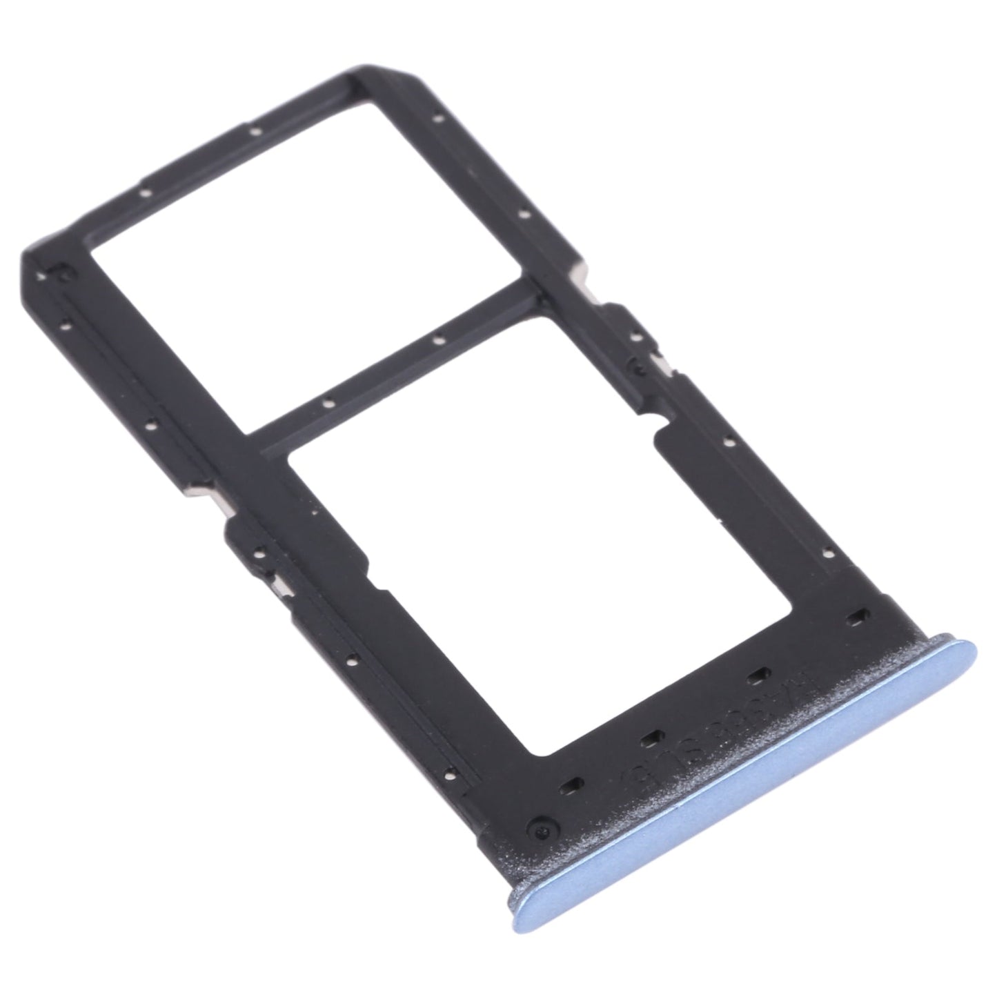 For OPPO Realme V5 5G  SIM Card Tray + SIM Card Tray / Micro SD Card Tray (Silver)
