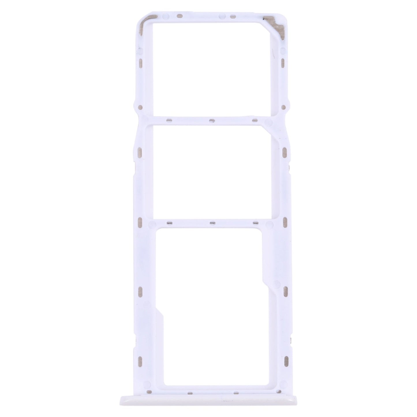 For OPPO Realme 6  SIM Card Tray + SIM Card Tray + Micro SD Card Tray (White)