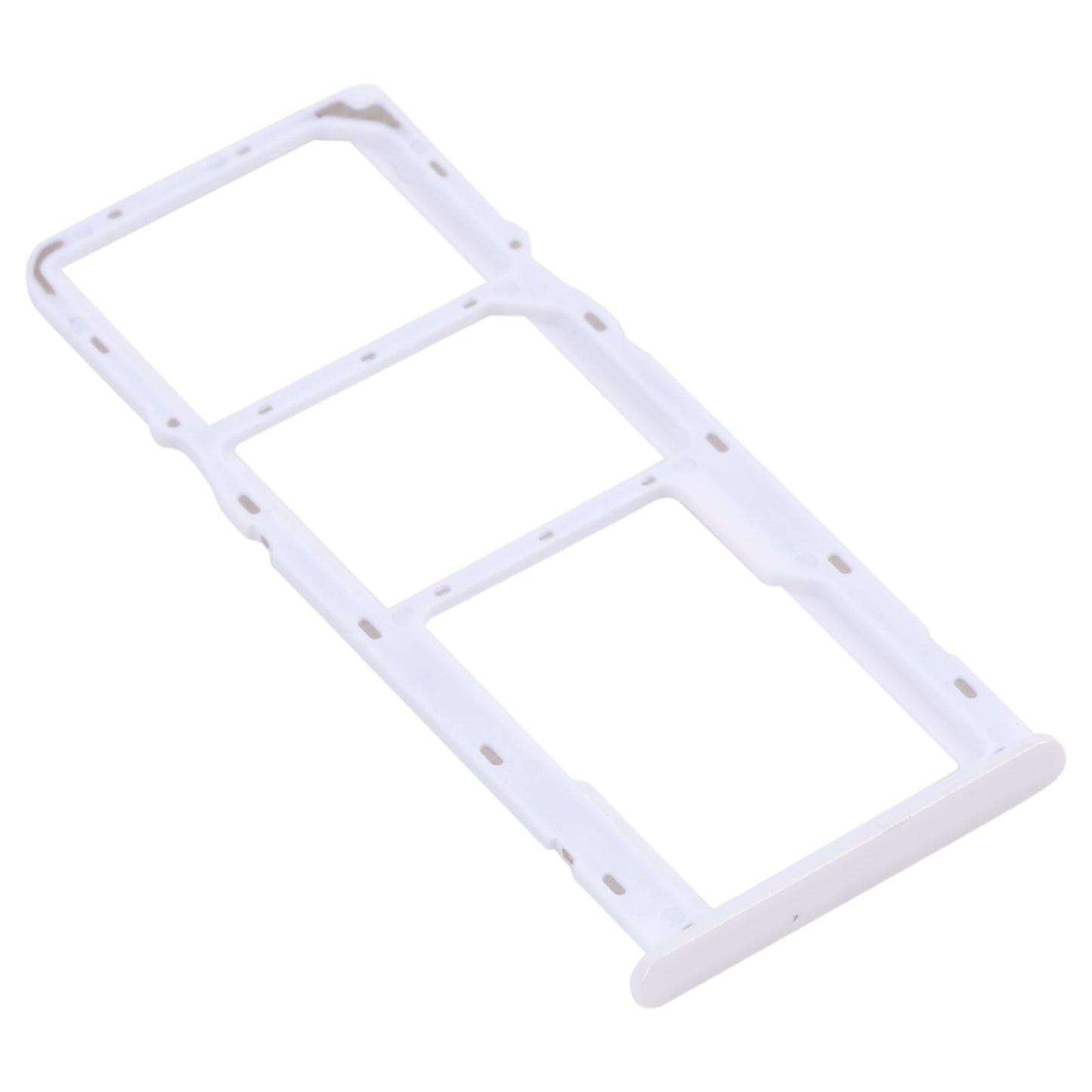 For OPPO Realme 6  SIM Card Tray + SIM Card Tray + Micro SD Card Tray (White)