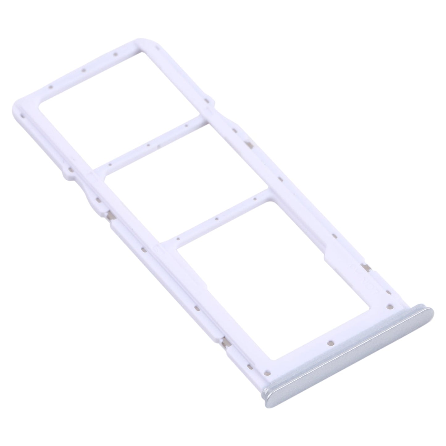 For OPPO Realme 7i (Global)  SIM Card Tray + SIM Card Tray + Micro SD Card Tray (Silver)
