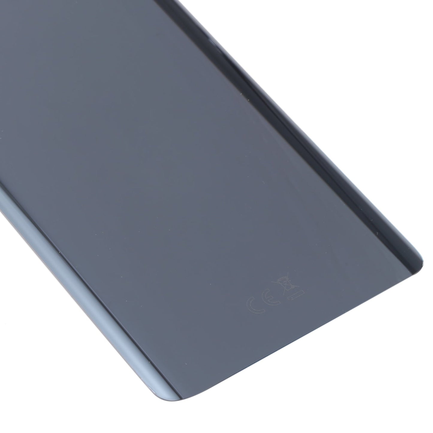 Glass Battery Back Cover with Adhesive for Asus Zenfone 8 Flip ZS672KS(Black)