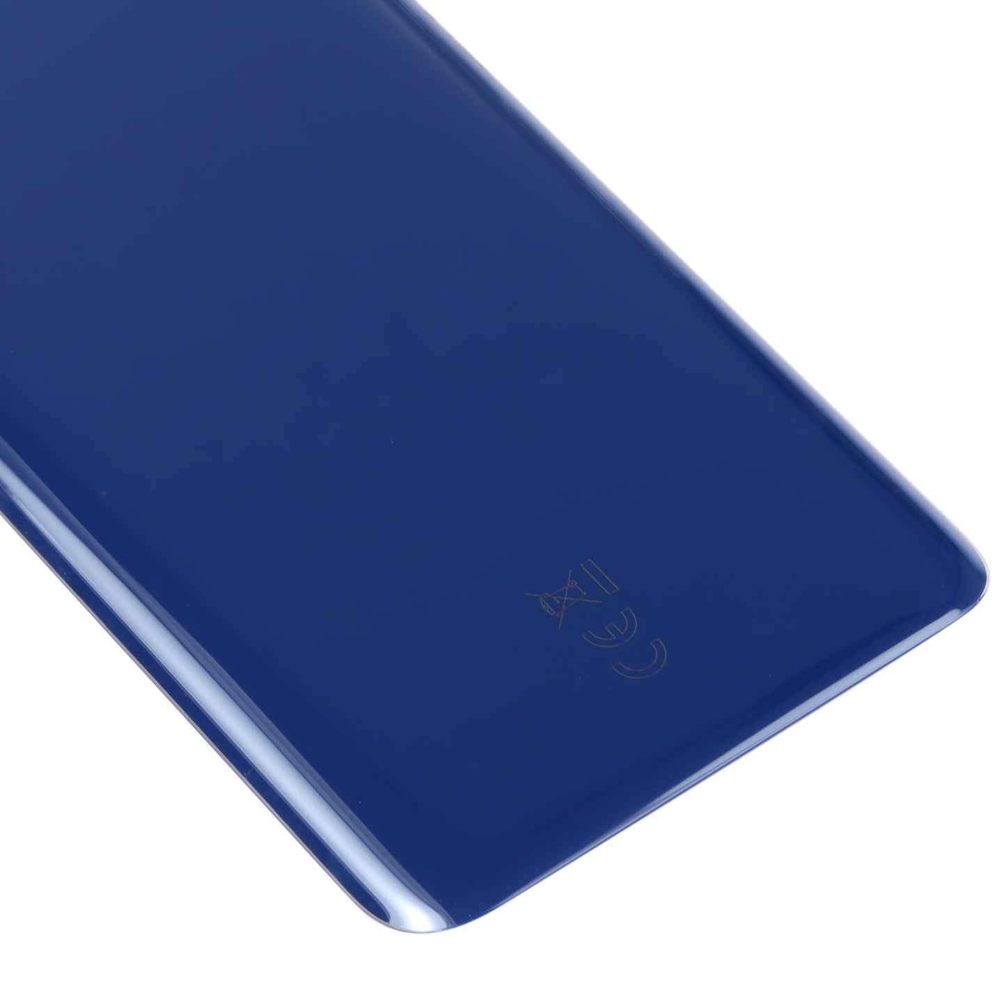 Glass Battery Back Cover with Adhesive for Asus Zenfone 8 ZS590KS(Dark Blue)