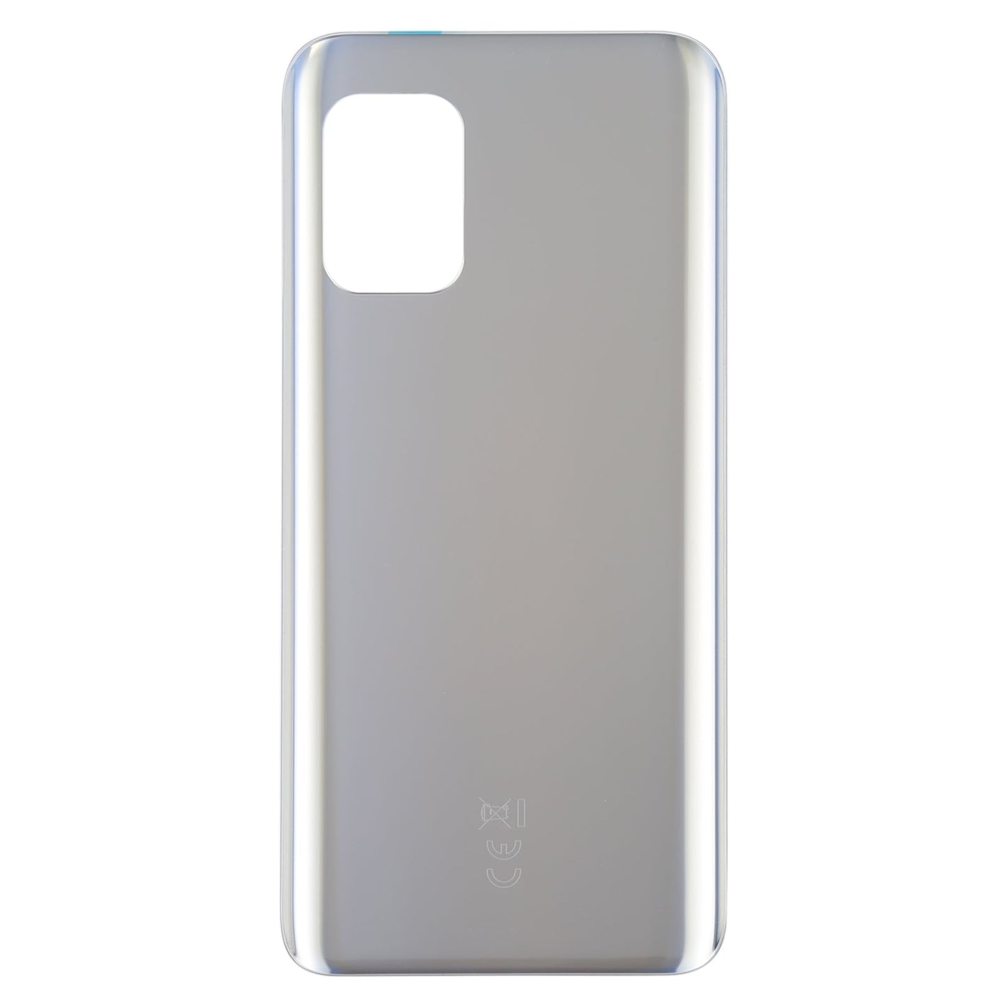 Glass Battery Back Cover with Adhesive for Asus Zenfone 8 ZS590KS(Jet Silver)