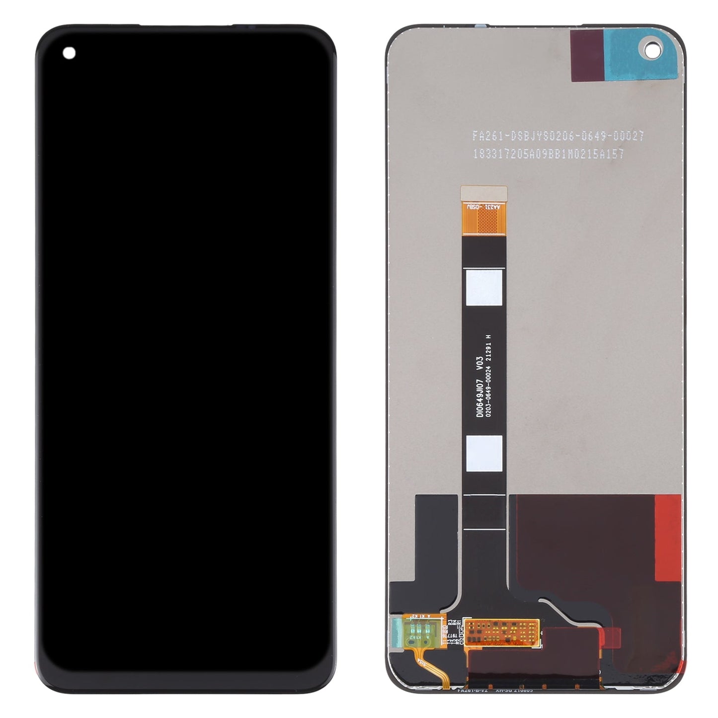 Original LCD Screen and Digitizer Full Assembly for OPPO Realme 8 5G / A93s 5G PFGM00 RMX3241