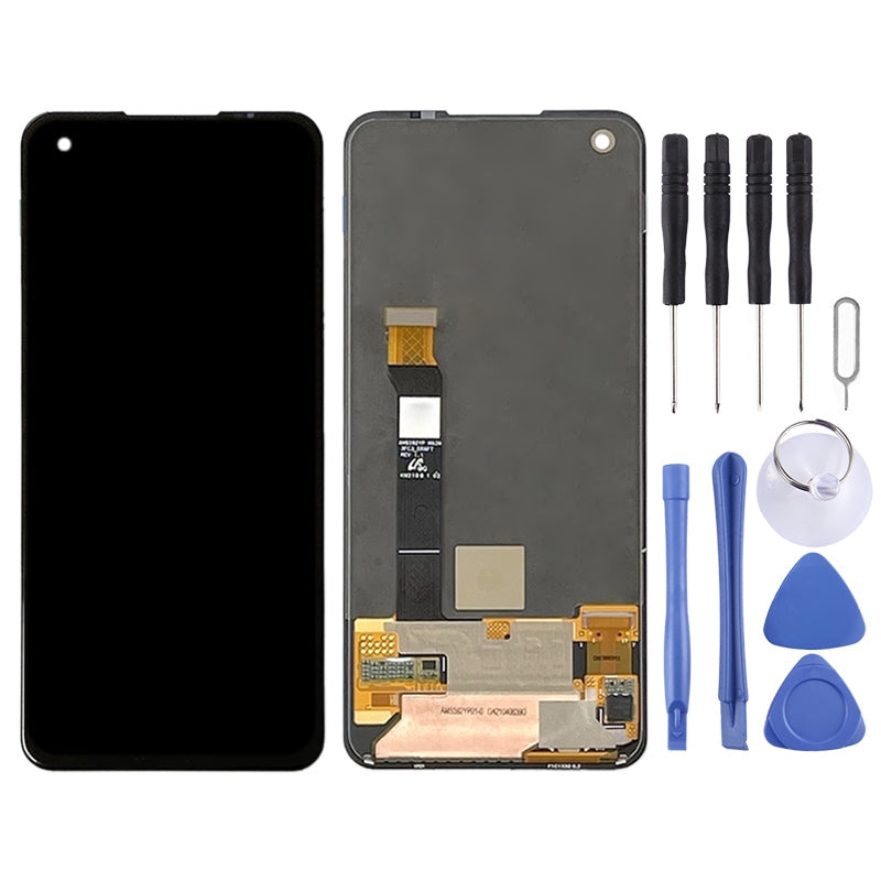 Original AMOLED LCD Screen for Asus Zenfone 8 ZS590KS-2A007EU I006D with Digitizer Full Assembly (Black)