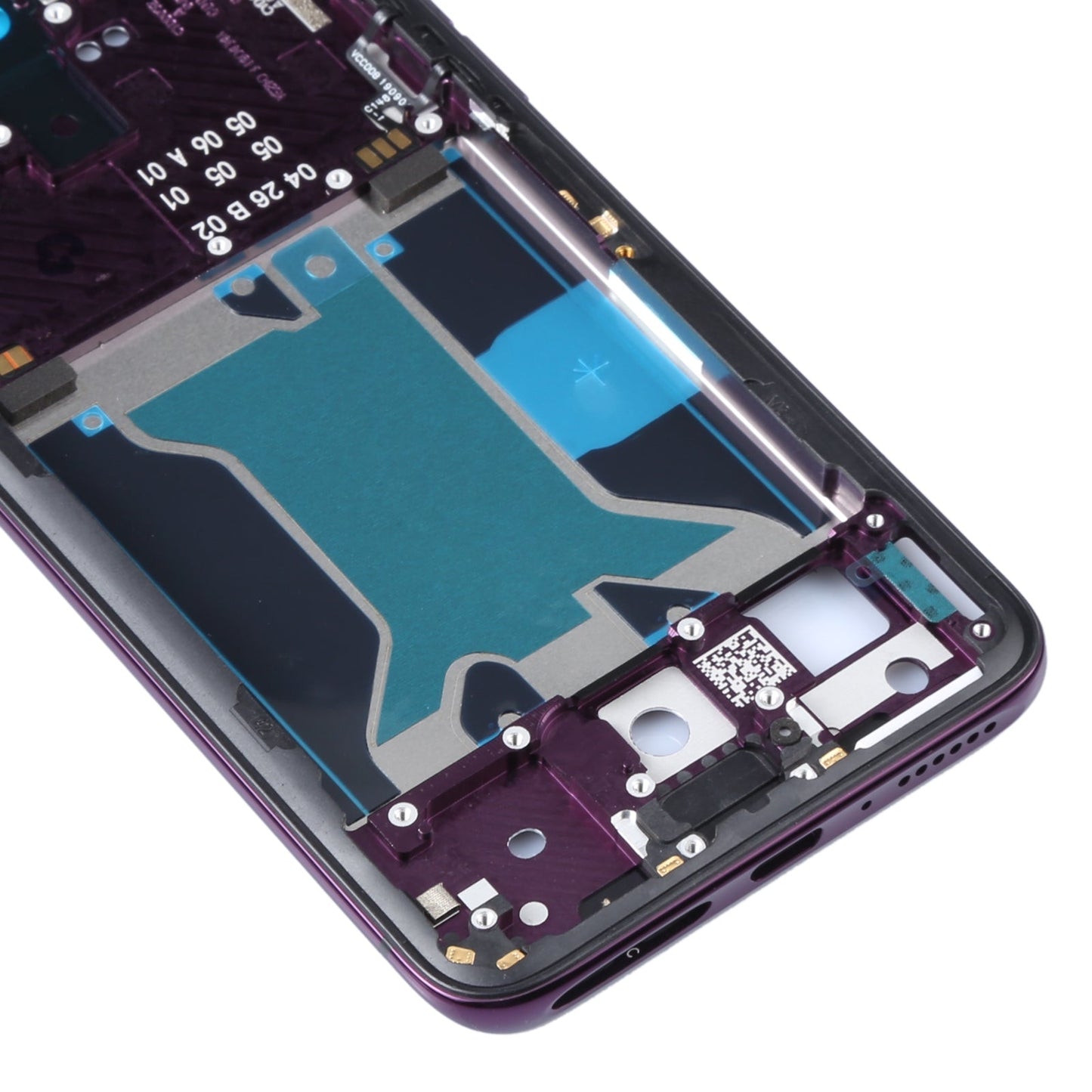 For OPPO Find X CPH1871, PAFM00 Original Middle Frame Bezel Plate (Red)