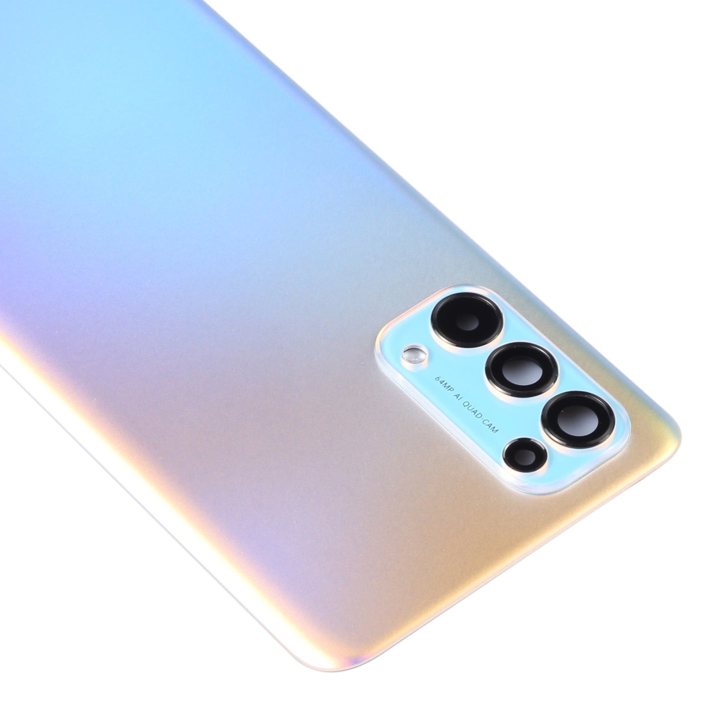 For OPPO Reno5 5G / Find X3 Lite PEGM00, PEGT00, CPH2145 Original Battery Back Cover (Orange)
