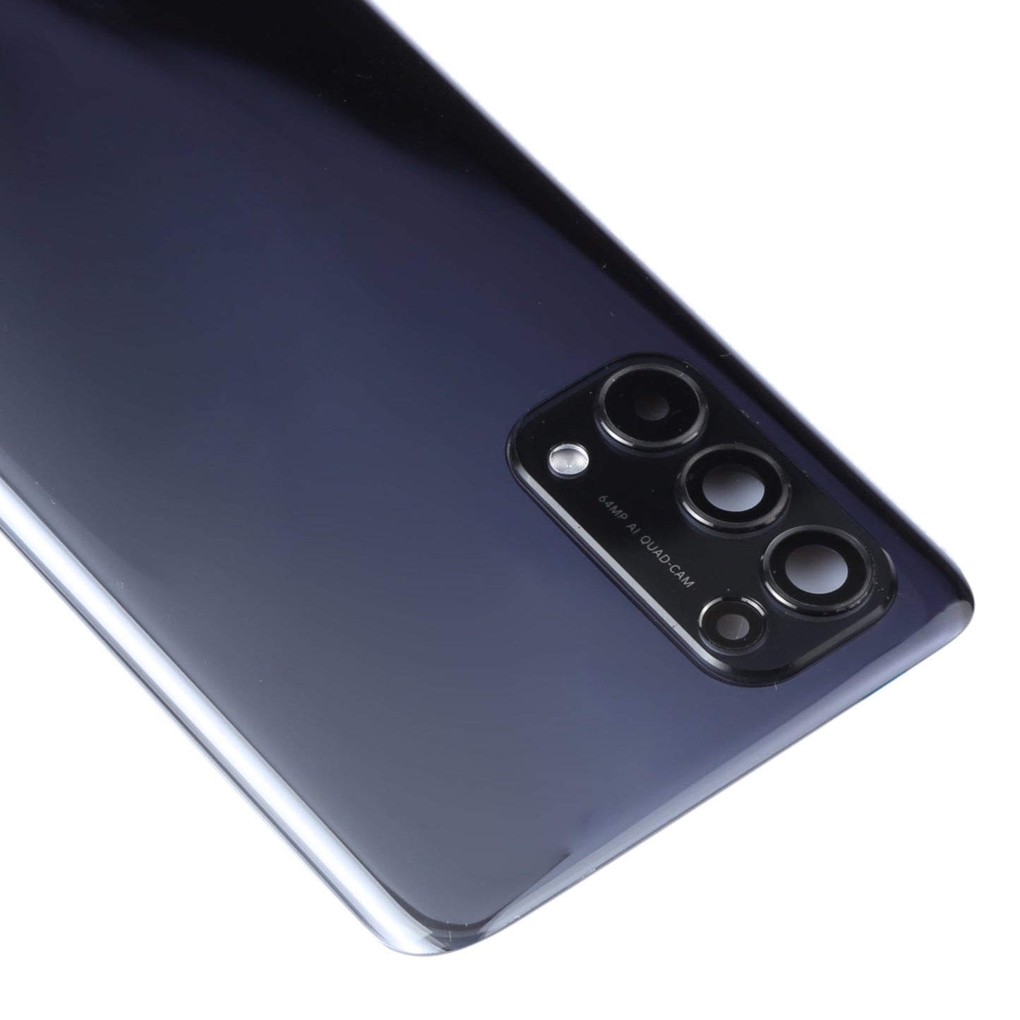 For OPPO Reno5 K PEGM10 Original Battery Back Cover (Black)
