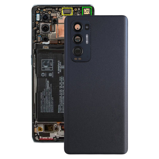 For OPPO Reno5 Pro+ 5G / Find X3 Neo CPH2207, PDRM00, PDRT00 Original Battery Back Cover (Black)