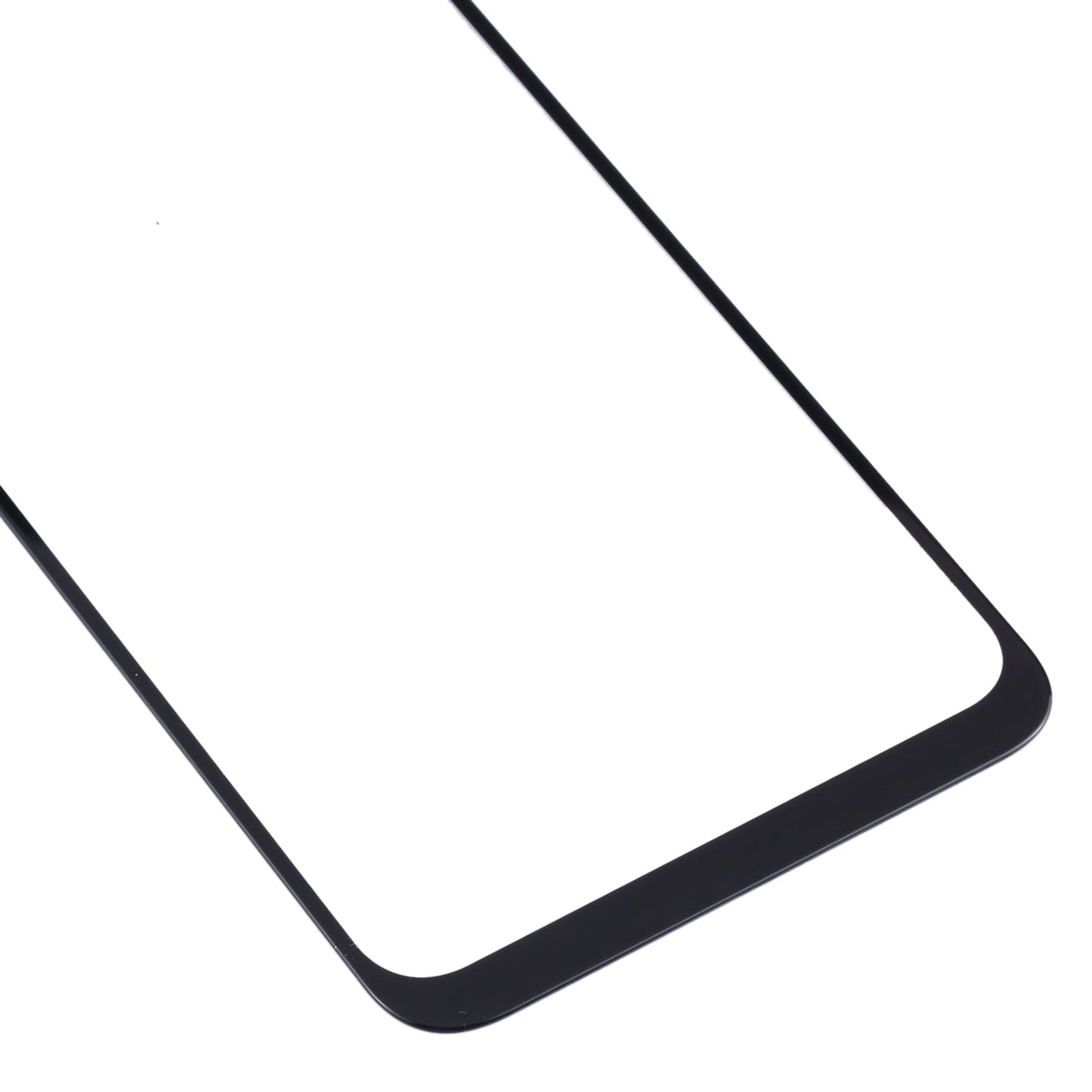 For Realme C11 / C12 / C15 RMX2185, RMX2189, RMX2180 5 PCS Front Screen Outer Glass Lens