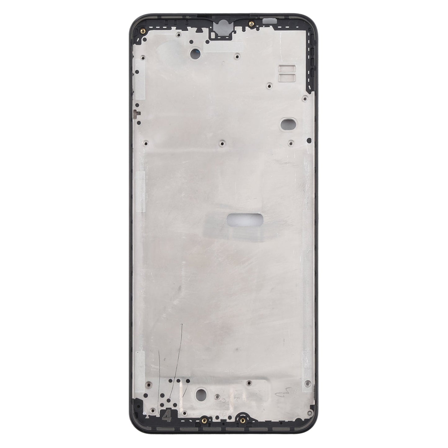 Original Front Housing LCD Frame Bezel Plate for Motorola Edge 20 Lite (Black)