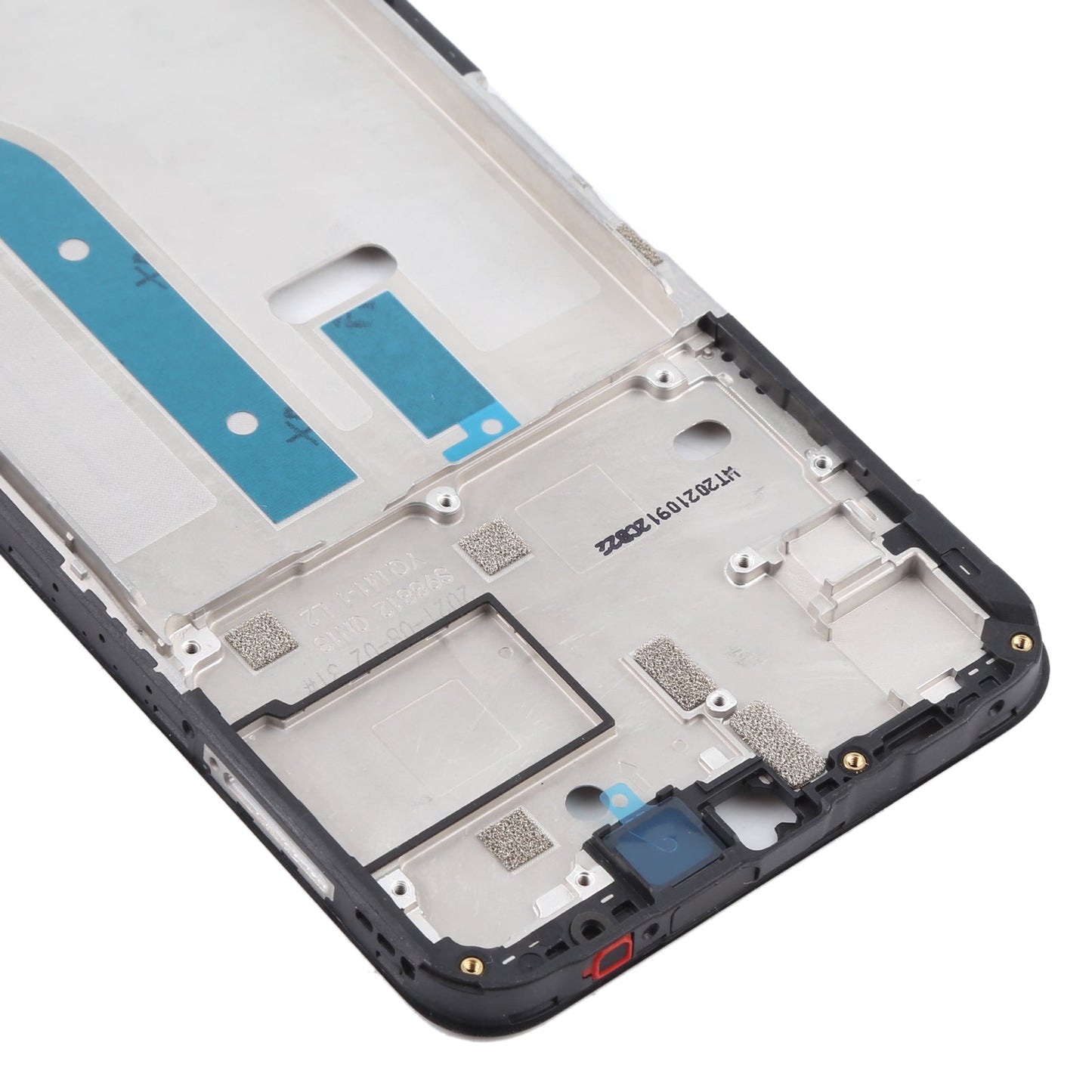 Original Front Housing LCD Frame Bezel Plate for Motorola Edge 20 Lite (Black)