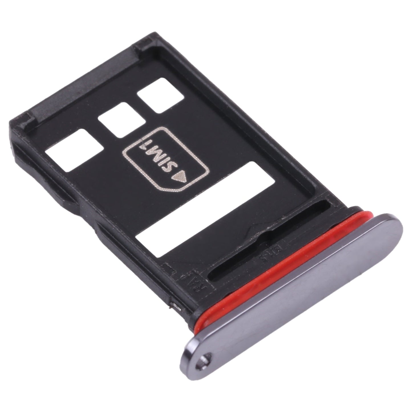 NM Card Tray + SIM Card Tray for Huawei Mate 40E 4G (Black)