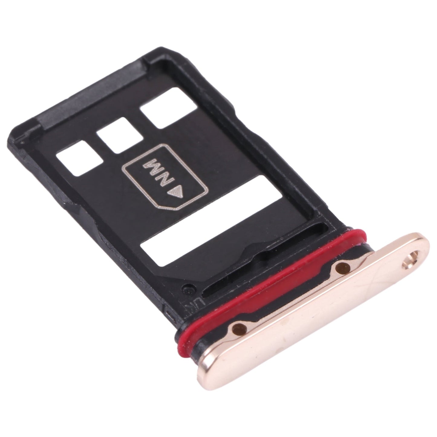 SIM Card Tray + NM Card Tray for Huawei Mate 40 Pro+ (Gold)