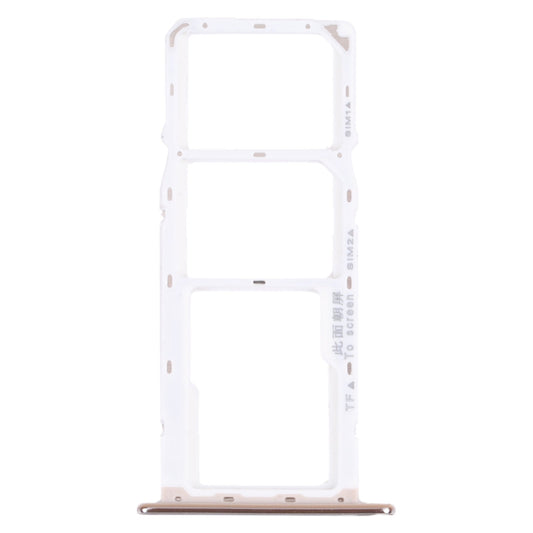 SIM Card Tray + SIM Card Tray + Micro SD Card Tray for Huawei Y6 Prime (2018) (Silver)