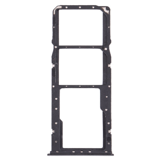 SIM Card Tray + SIM Card Tray + Micro SD Card Tray for Huawei Y9 (2018) (Black)