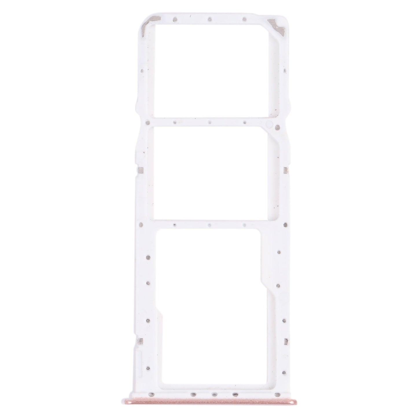 SIM Card Tray + SIM Card Tray + Micro SD Card Tray for Huawei Y9 (2018) (Pink)