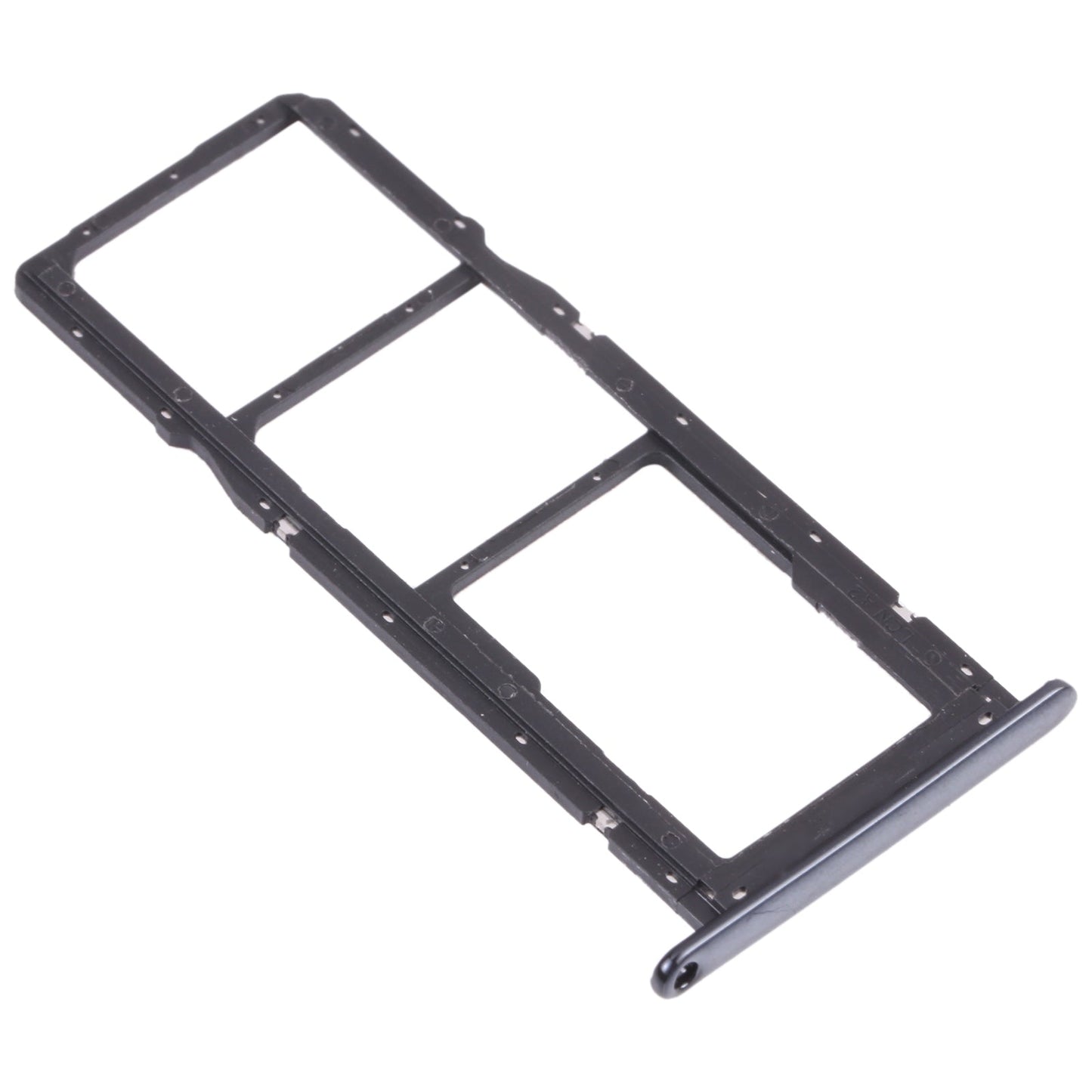 SIM Card Tray + SIM Card Tray + Micro SD Card Tray for Huawei Y6 (2018) (Black)