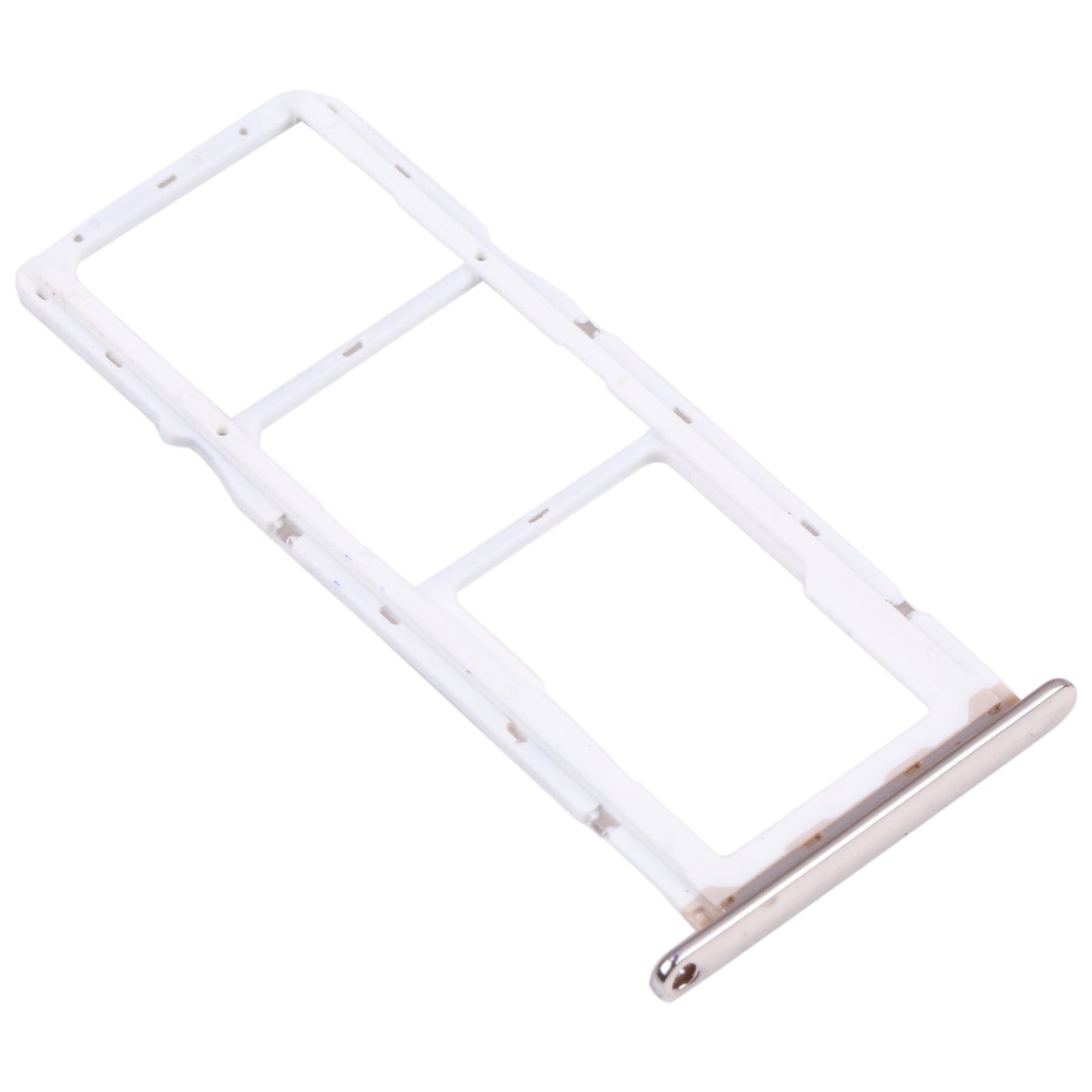 SIM Card Tray + SIM Card Tray + Micro SD Card Tray for Huawei Y6 (2018) (Silver)