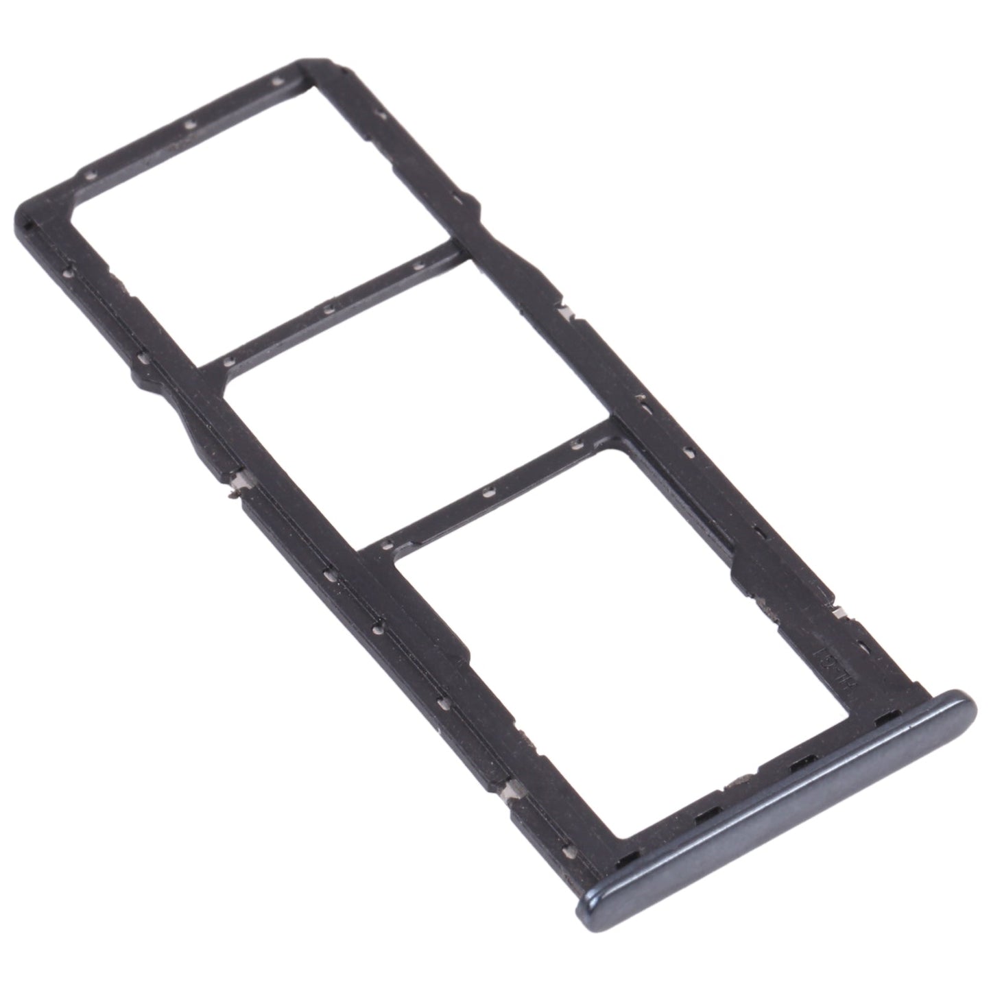 SIM Card Tray + SIM Card Tray + Micro SD Card Tray for Huawei Enjoy 8 (Black)