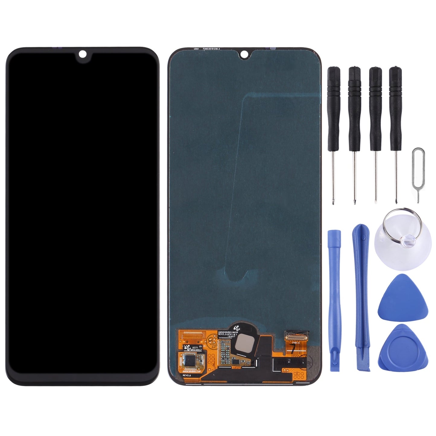 OLED LCD Screen for Huawei Y8p / P Smart S with Digitizer Full Assembly
