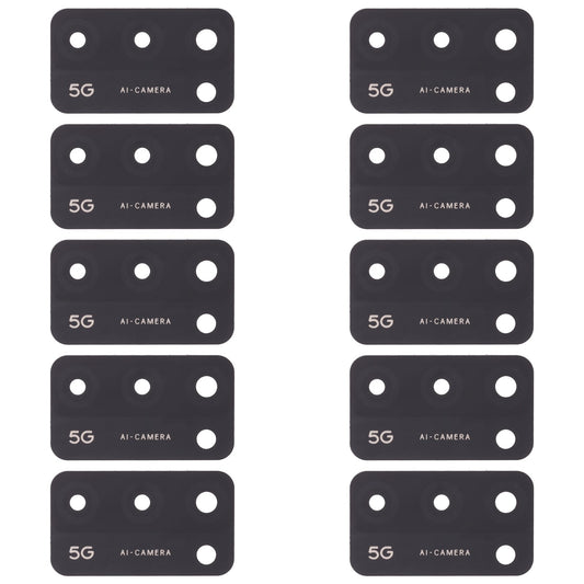 For OPPO A55 5G PEMM00, PEMM20, PEMT00, PEMT20 10pcs Back Camera Lens