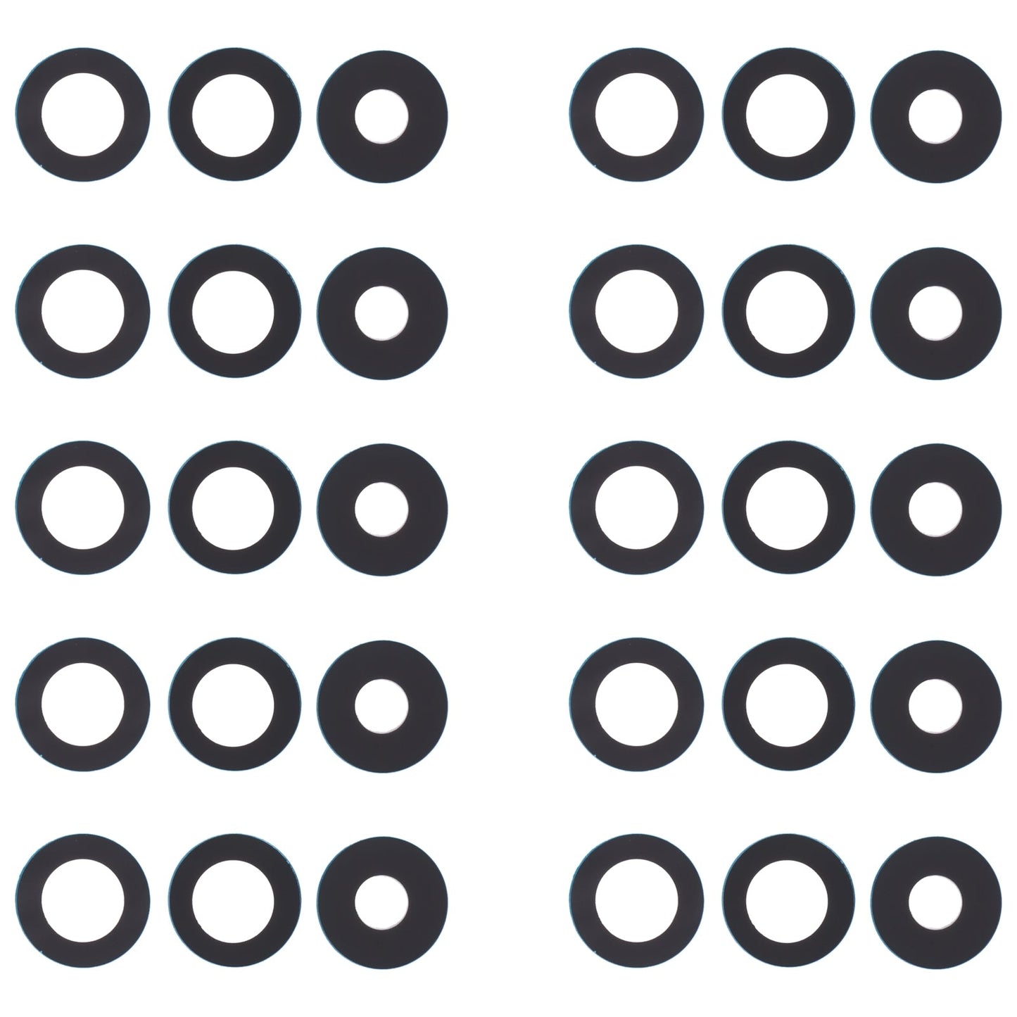 For OPPO Reno4 4G / Reno4 5G 10pcs Back Camera Lens