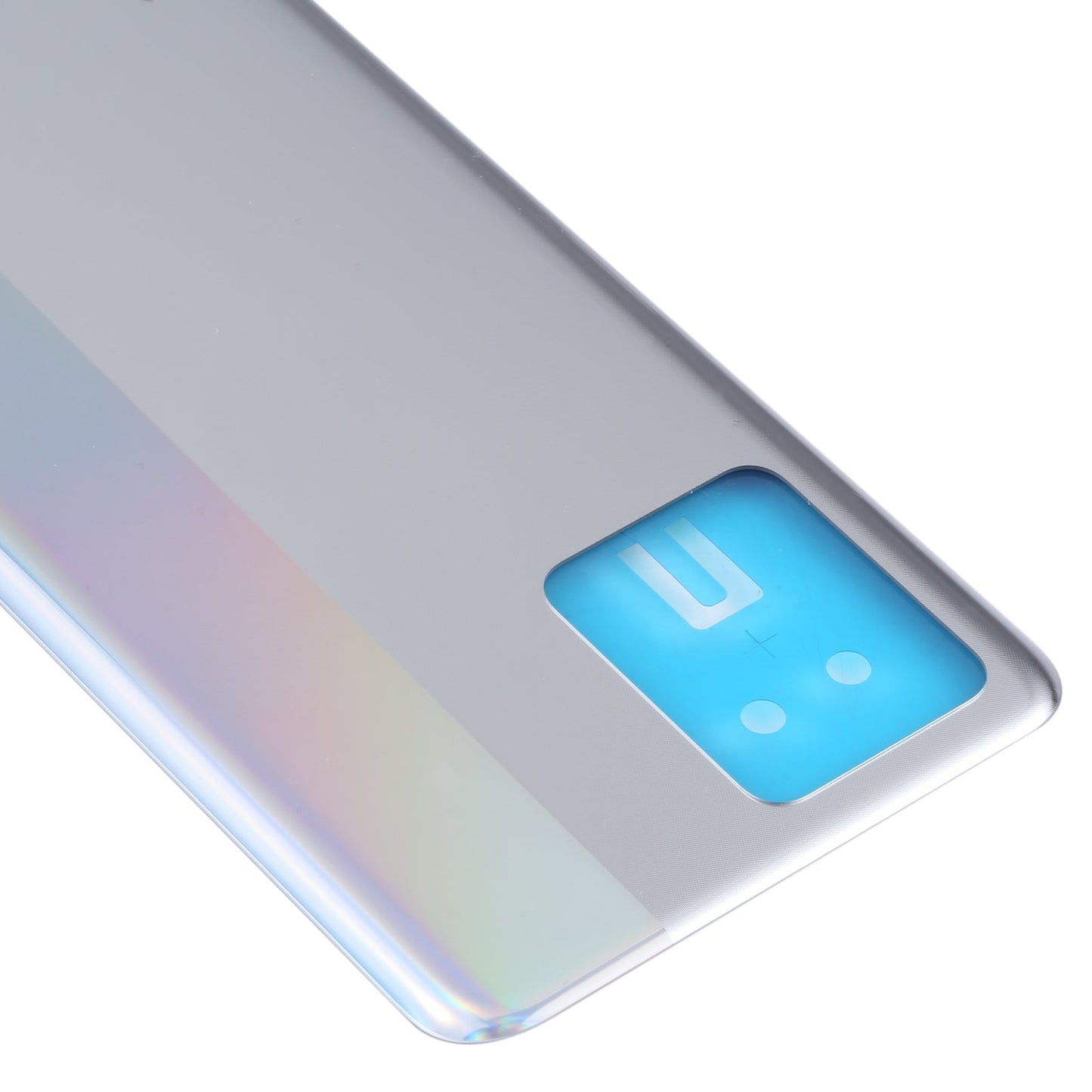 For OPPO Realme 8 Battery Back Cover (Silver)