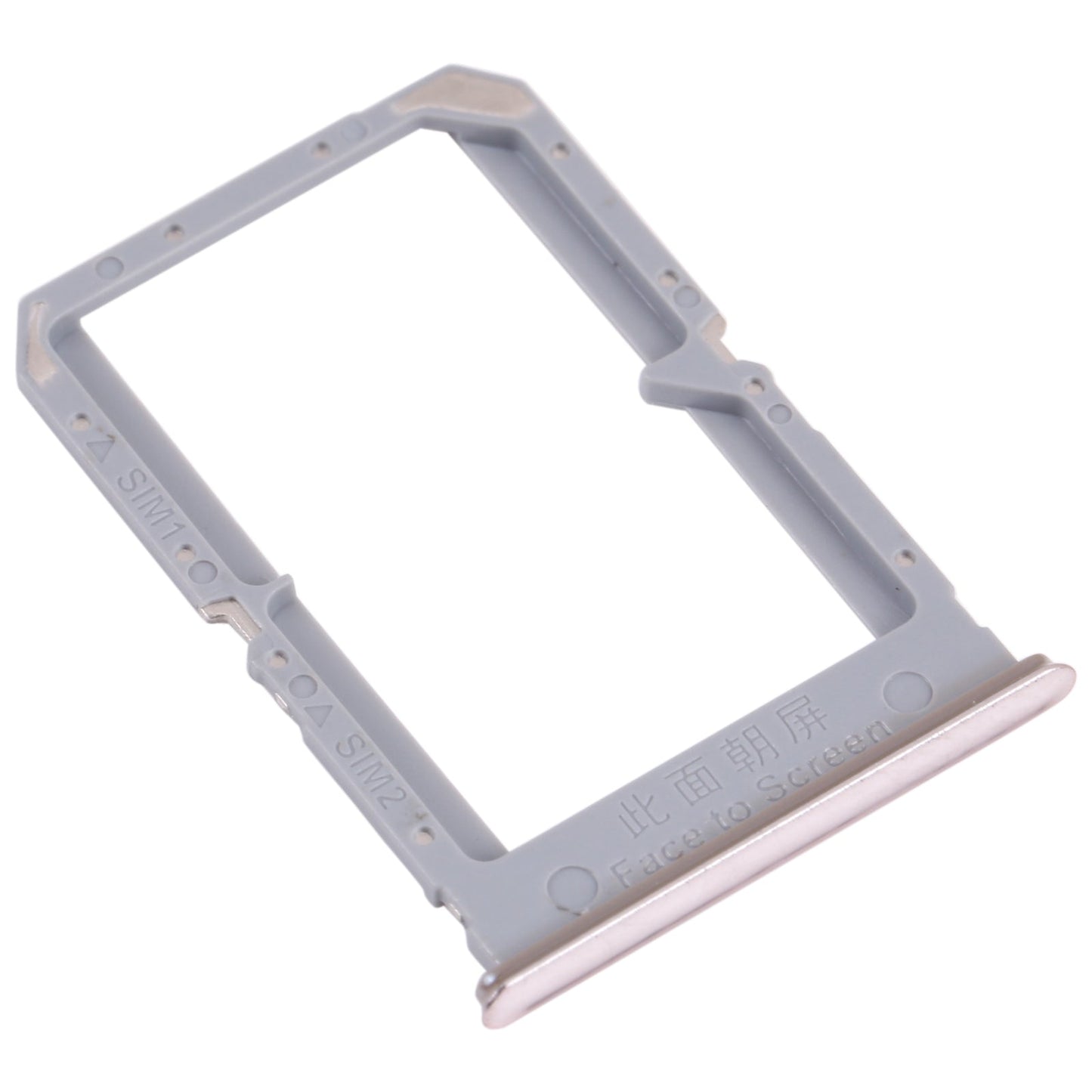 For OPPO Reno5 5G / Find X3 Lite PEGM00 PEGT00 CPH2145  SIM Card Tray + SIM Card Tray(Gold)
