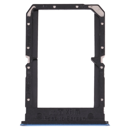 For OPPO Reno5 5G / Find X3 Lite PEGM00 PEGT00 CPH2145  SIM Card Tray + SIM Card Tray(Blue)