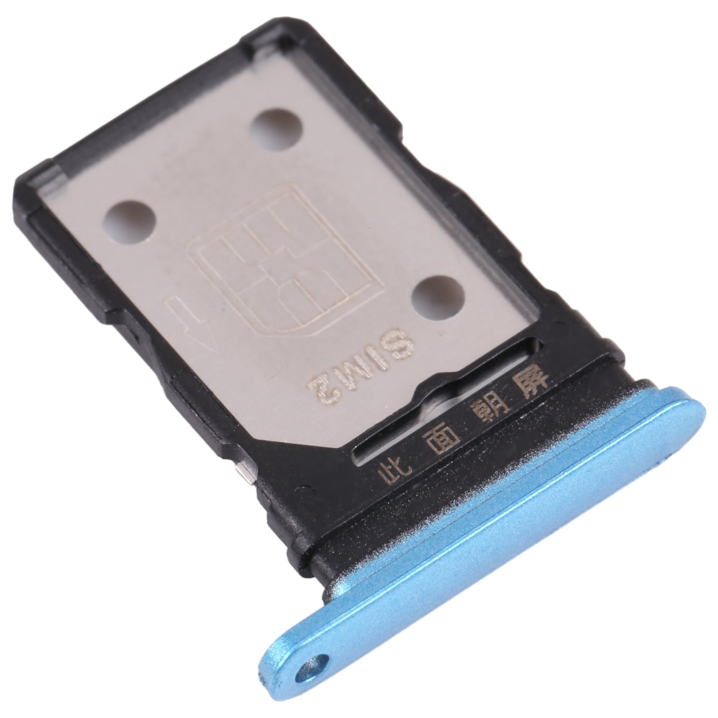 For OPPO Realme X7 Pro RMX2121 RMX2111  SIM Card Tray + SIM Card Tray (Blue)