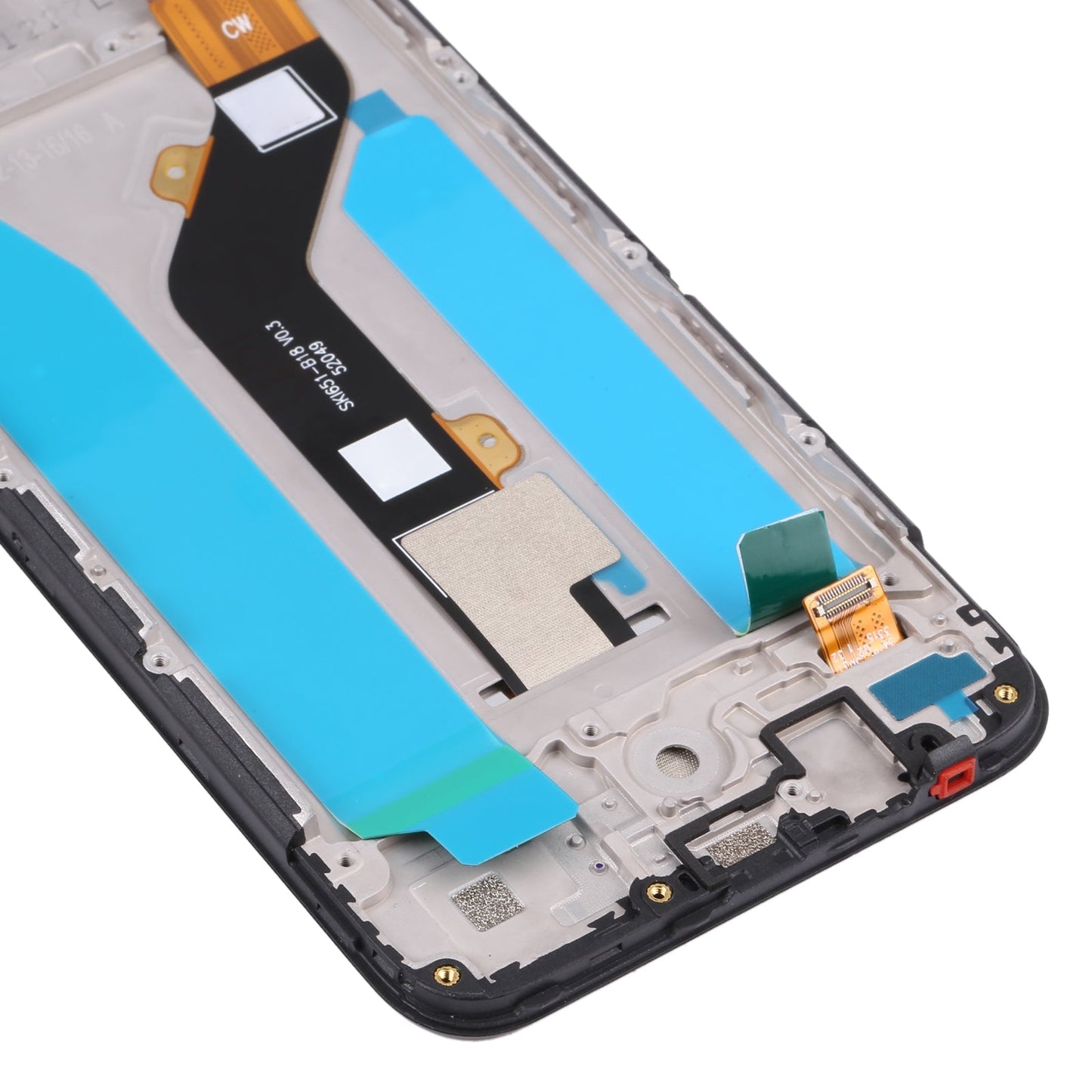 Original LCD Screen for Tecno Spark Go 2020 / Spark 6 Go KE5J Digitizer Full Assembly with Frame