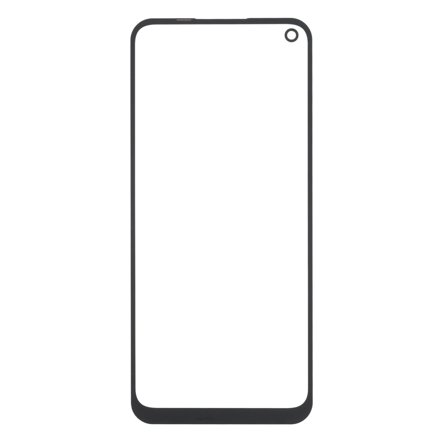 For OnePlus Nord N100 BE2013 BE2015 BE2011 BE2012 Front Screen Outer Glass Lens (Black)