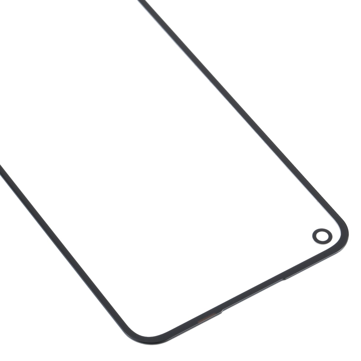 For OnePlus Nord N100 BE2013 BE2015 BE2011 BE2012 Front Screen Outer Glass Lens (Black)