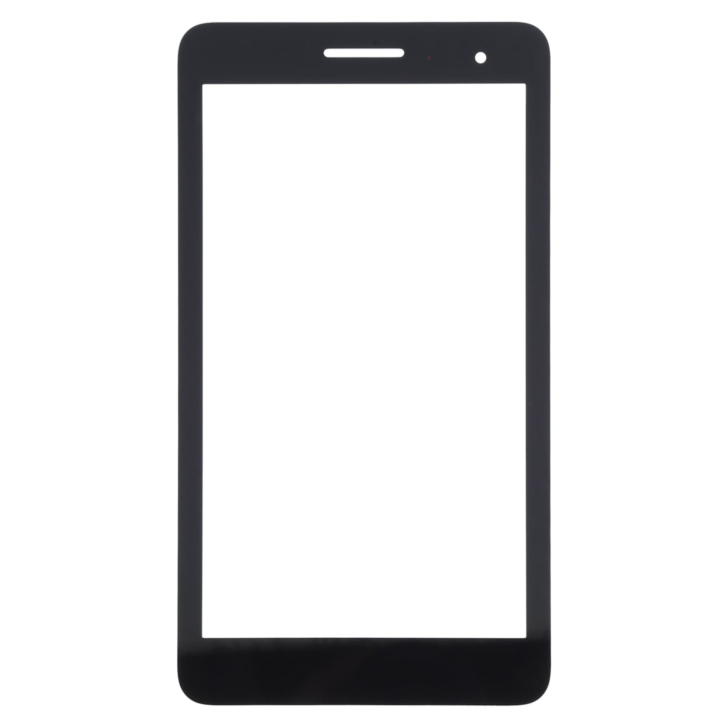 For Huawei MediaPad T1 7.0 T1-701 Front Screen Outer Glass Lens (Black)