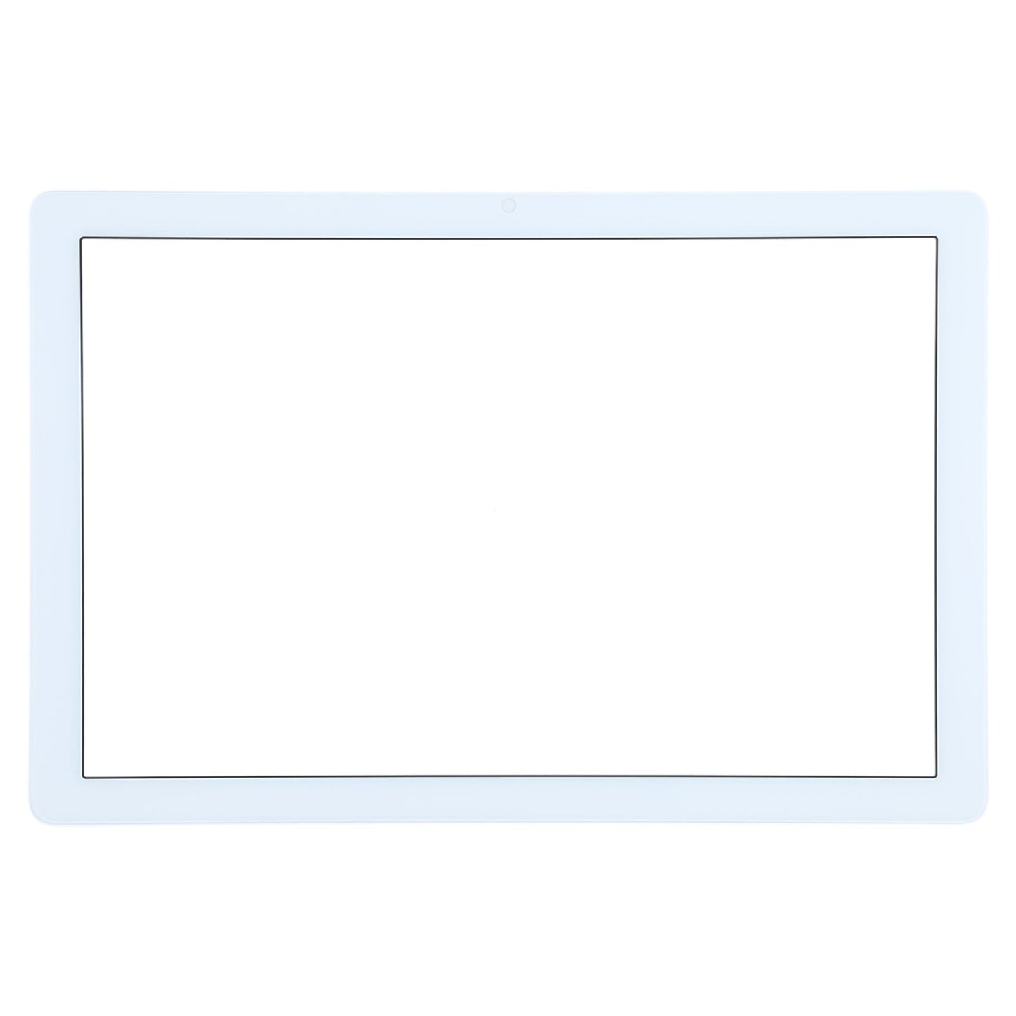 For Honor Pad X6 AGR-W09 AGR-WL09  Front Screen Outer Glass Lens (White)