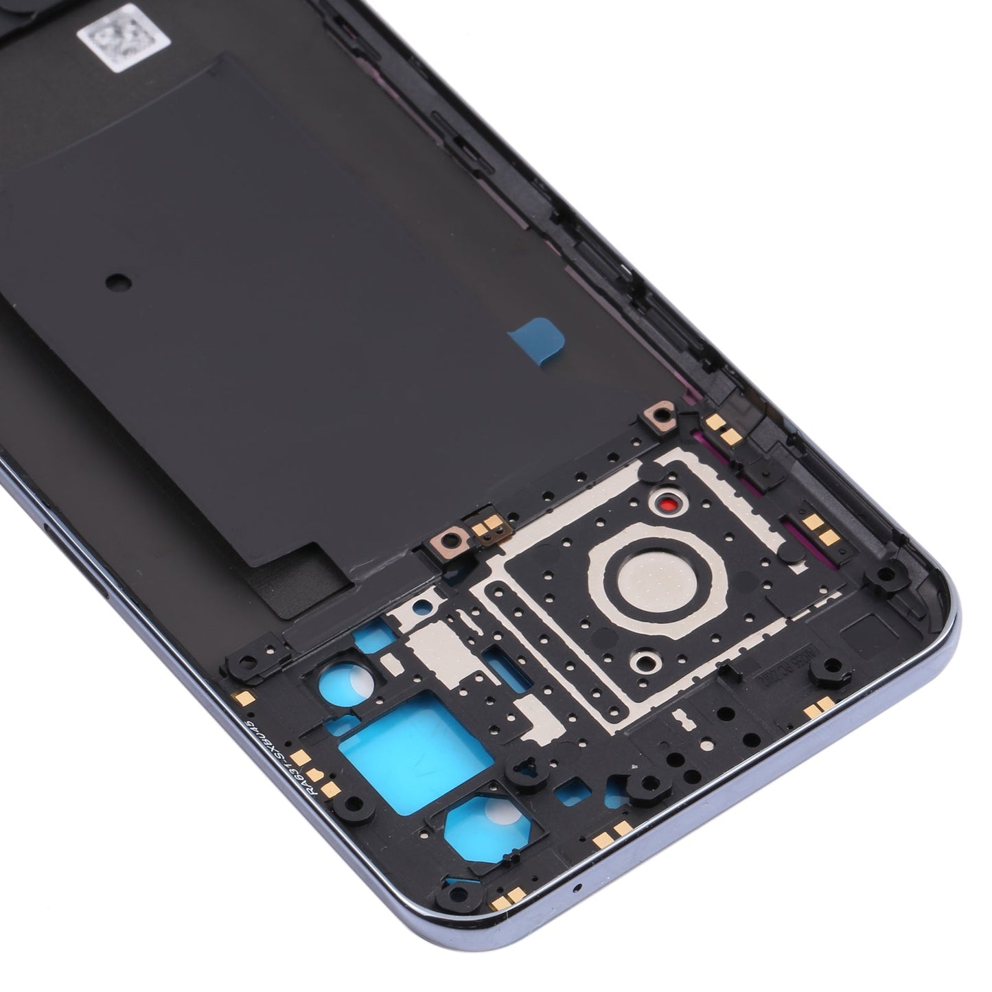 For OPPO Realme GT Neo RMX3031 Middle Frame Bezel Plate + Battery Back Cover (Silver)