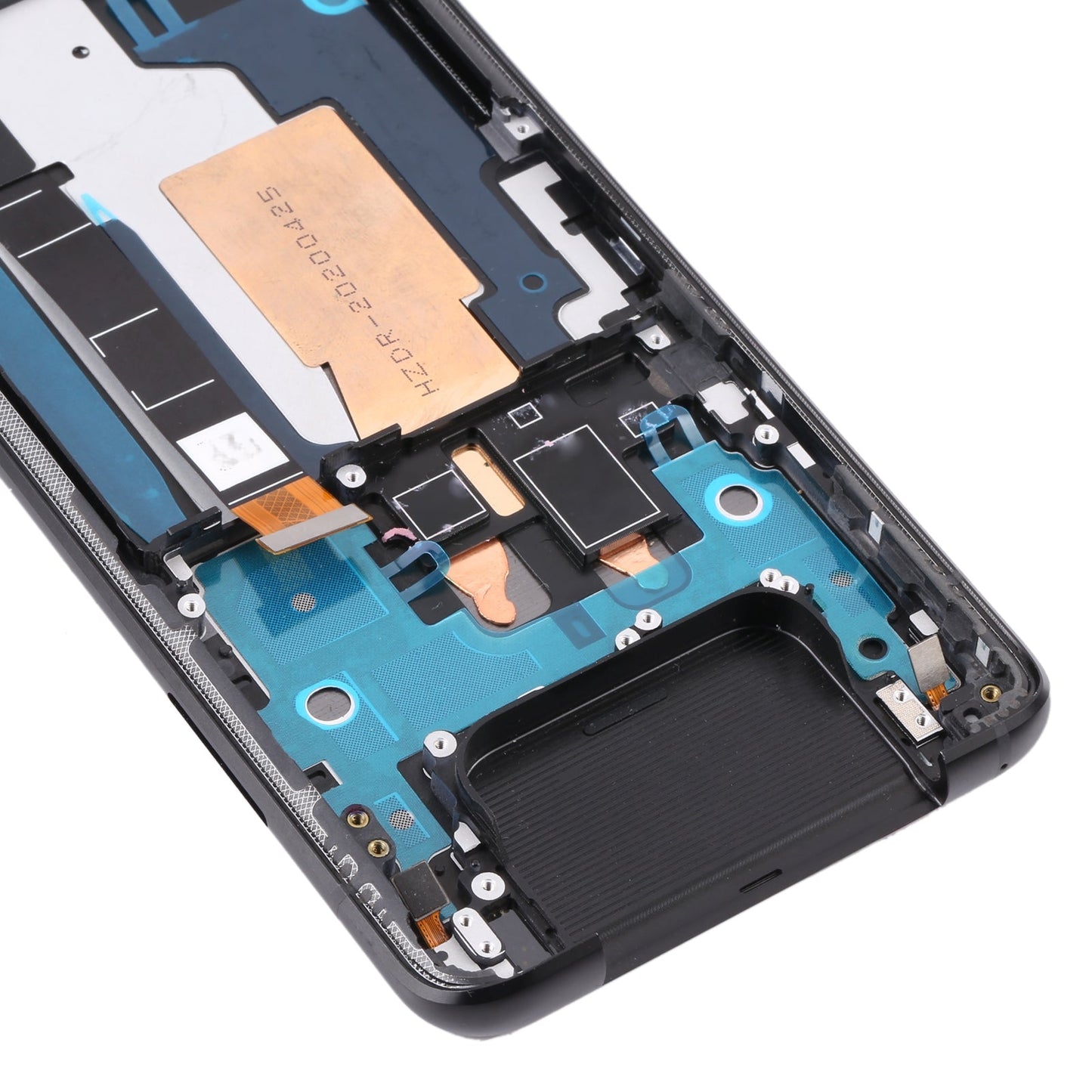 Original 90Hz AMOLED LCD Screen for Asus Zenfone 7 Pro / Zenfone 7 ZS670KS ZS671KS Digitizer Full Assembly with Frame?Black)