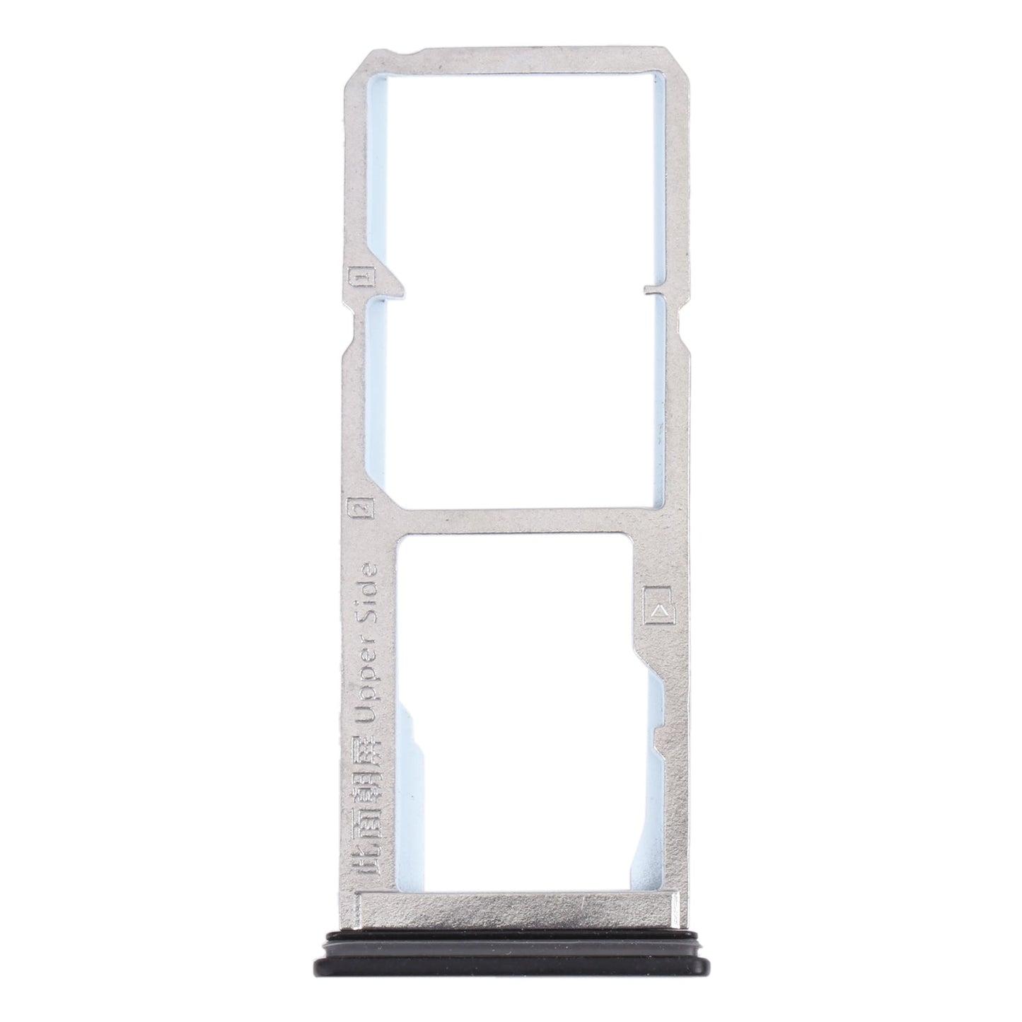 For OPPO Reno2 Z/Reno2 F  SIM Card Tray + SIM Card Tray + Micro SD card tray (Blue)