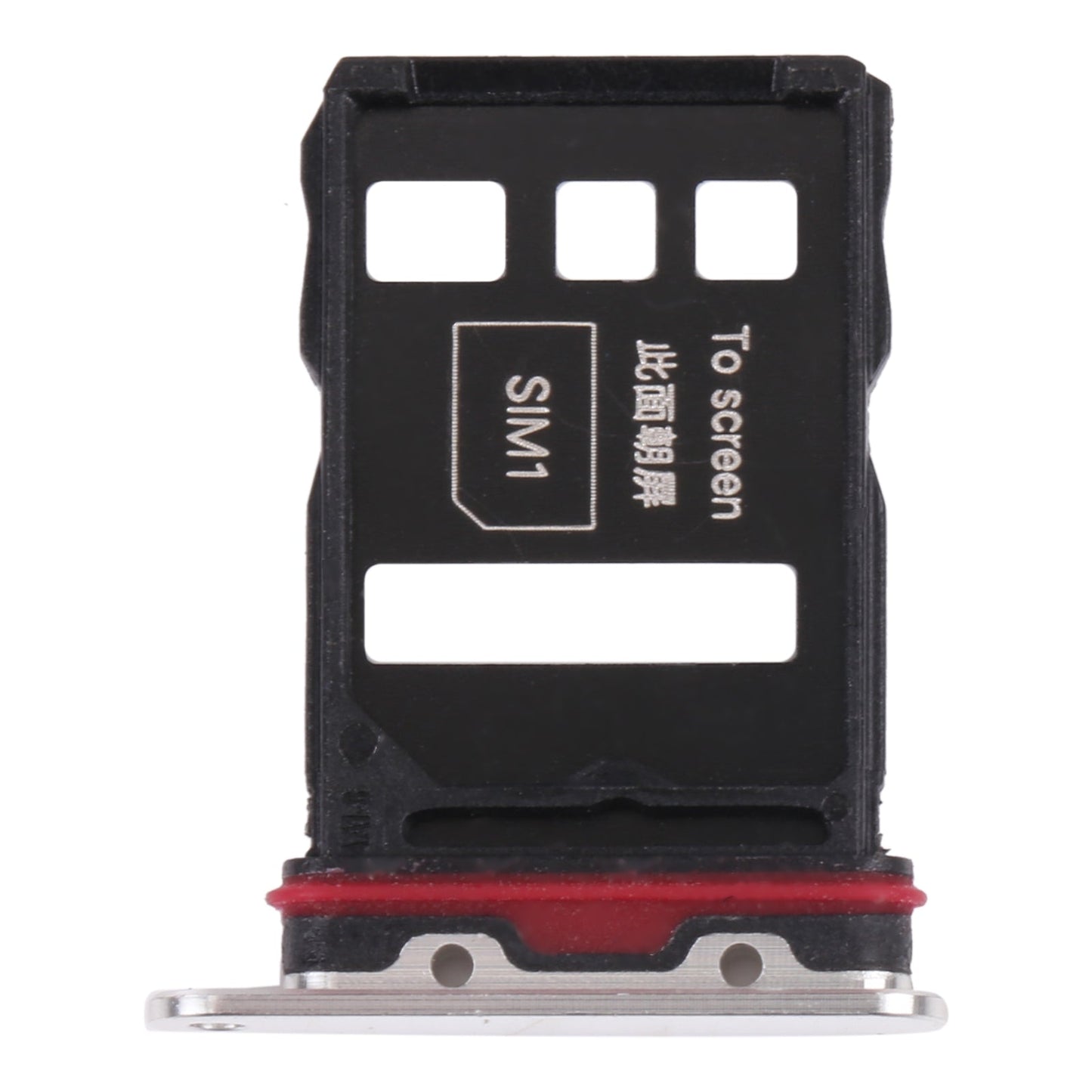 SIM Card Tray + SIM Card Tray for Honor Magic3 (Silver)