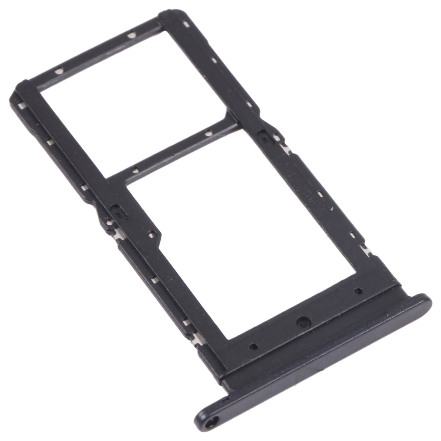 SIM Card Tray + SIM Card Tray / Micro SD Card Tray for Honor Play 20 (Black)